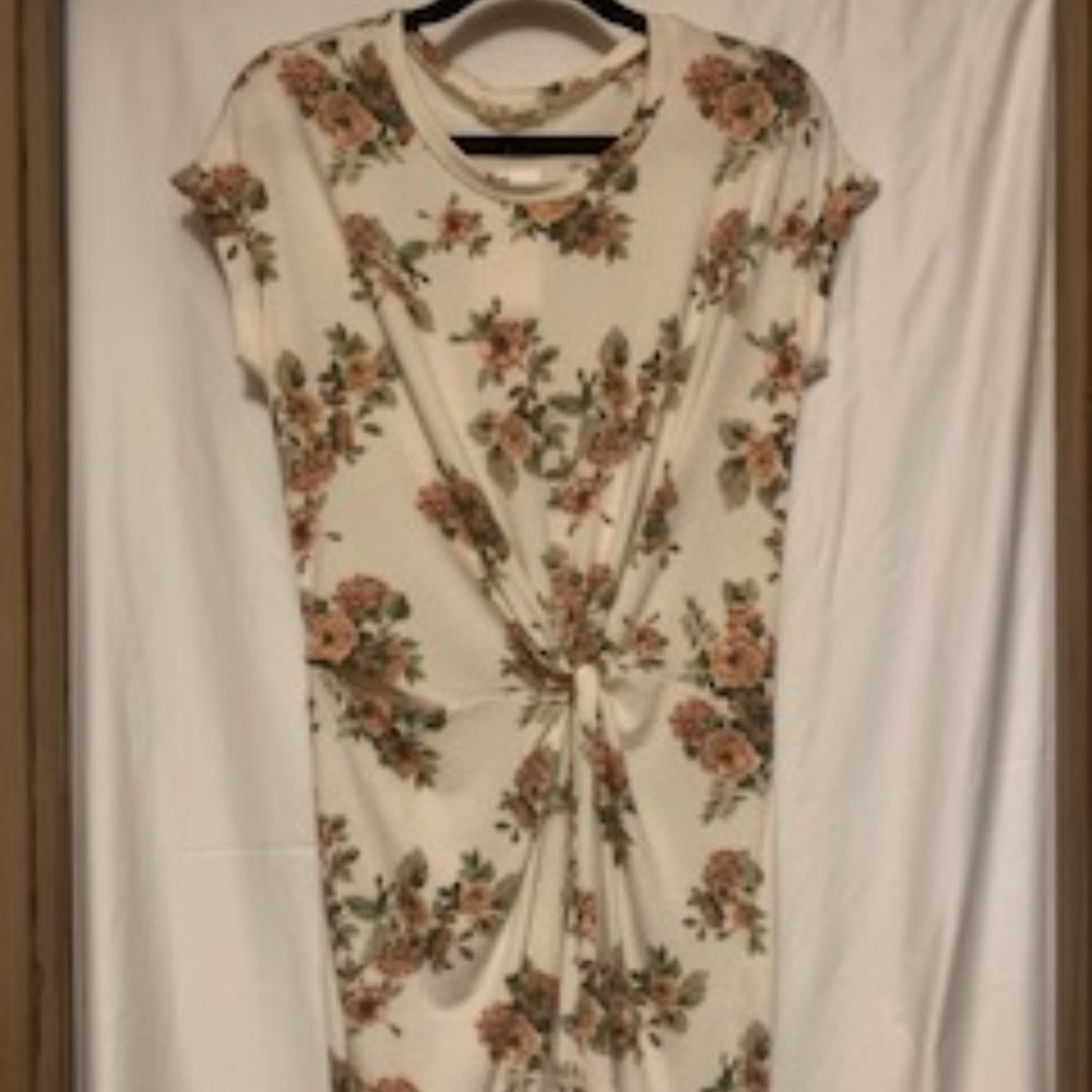 Cream Floral Hudson Dress